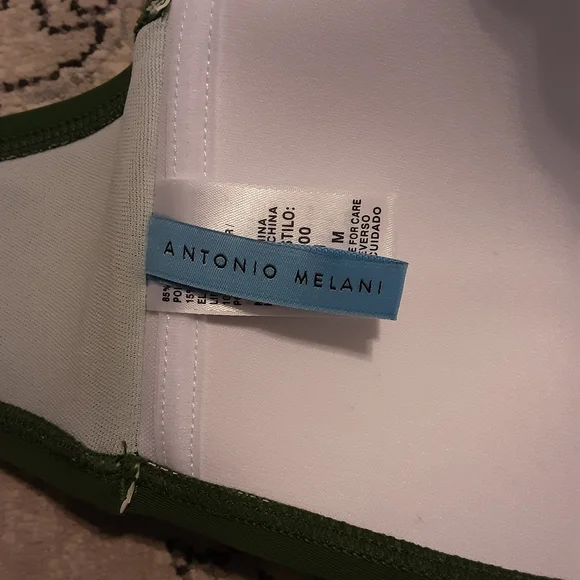 Antonio Melani Olive Bikini Top - Picture 5 of 5